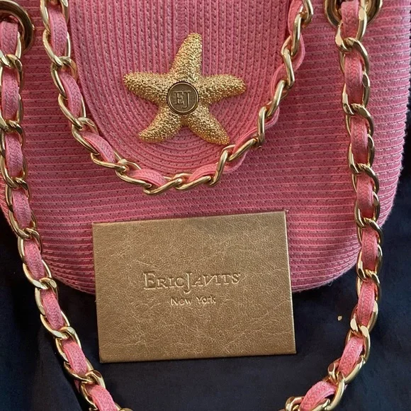 Eric Javits Pink Starfish SquisheePurse - Picture 1 of 6